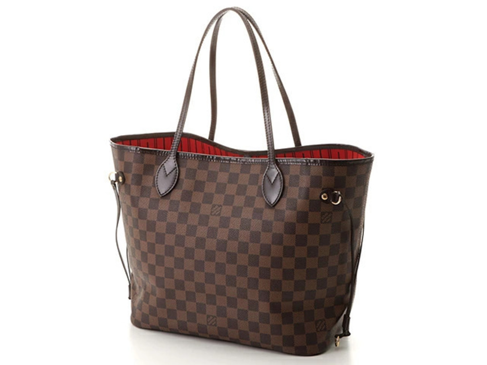 Louis Vuitton Damier bag Neverfull tote Brown